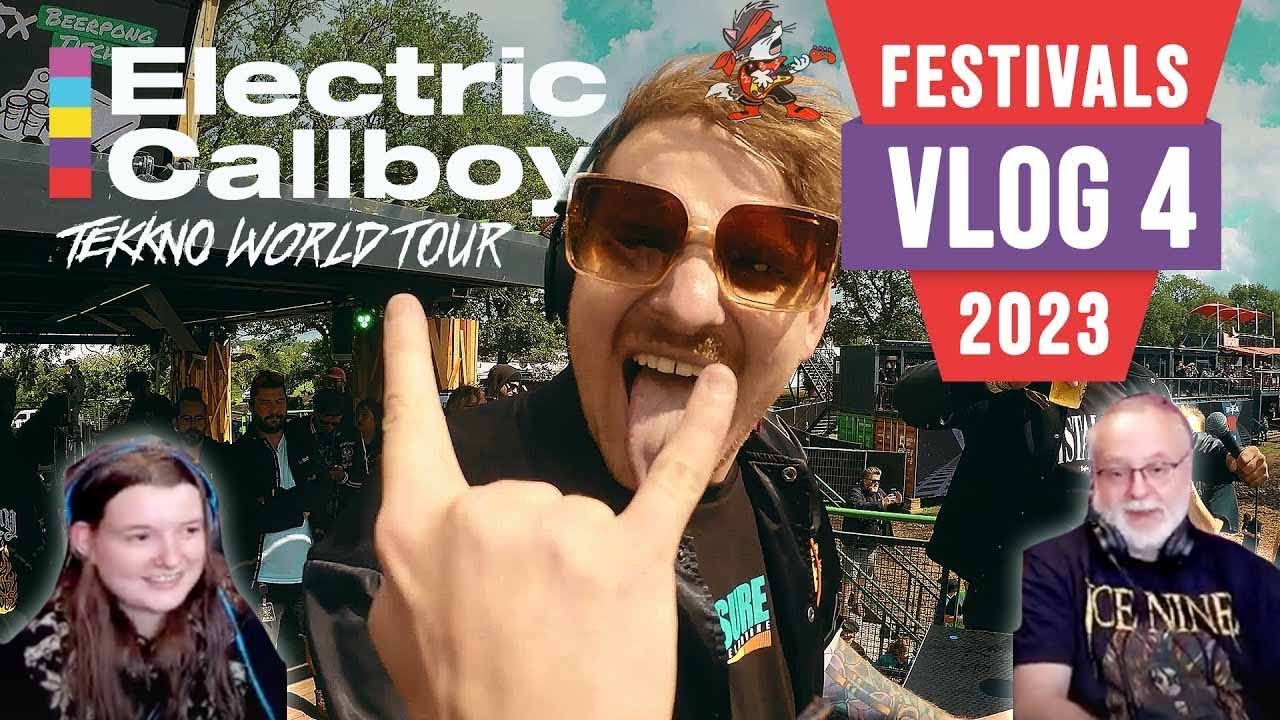 Electric Callboy 𝑫𝑱 𝑻𝑬𝑨𝑴! - VLOG 4 // Festivals 2023 -WACKEN KROMBACHER STAMMTISCH (Reaction)