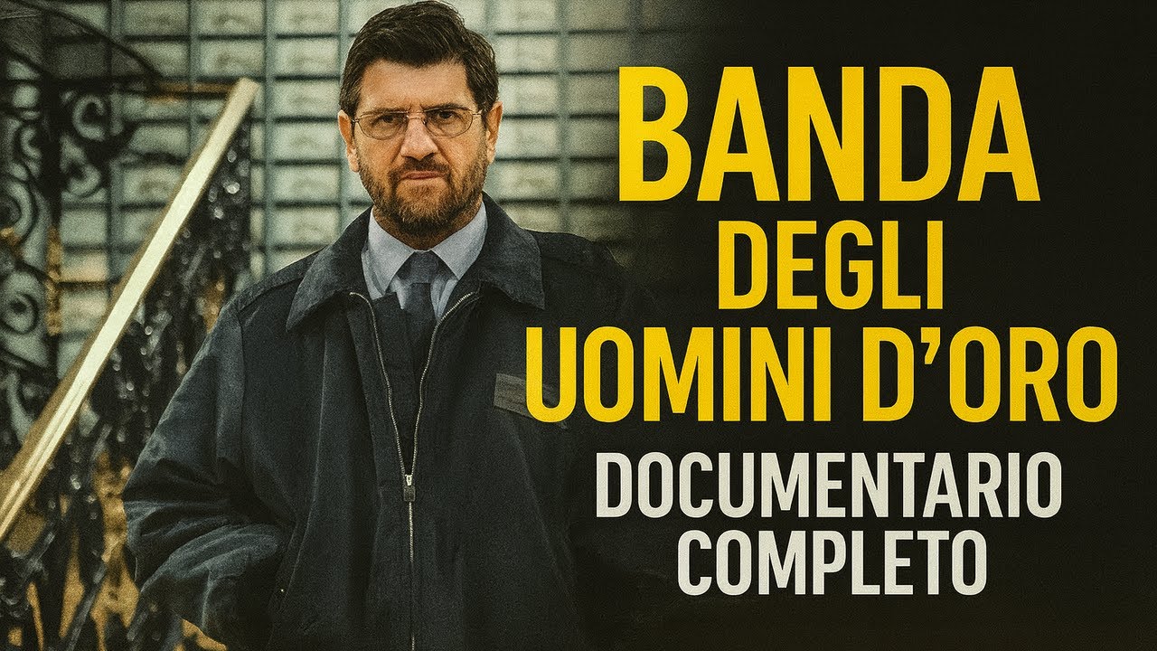 LA BANDA DEGLI UOMINI D'ORO - Documentario completo sulla rapina del secolo che finí in tragedia