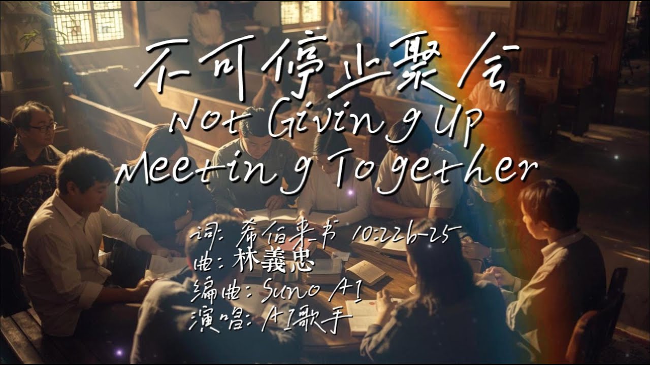GT Lim 林義忠 【不可停止聚会】Not Giving Up Meeting Together (经文诗歌教唱Learn & sing Scriptural songs)