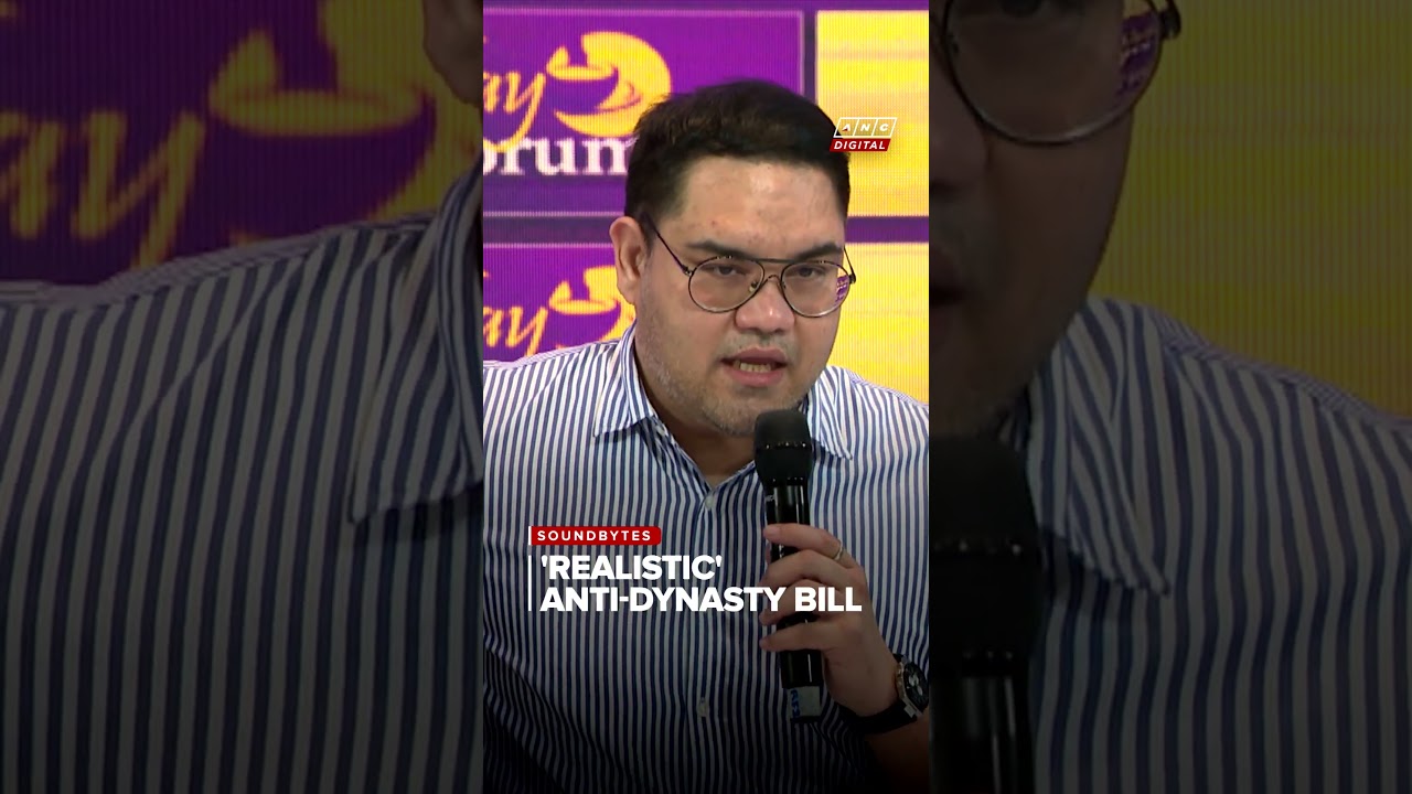 Rep. Ortega cites Vico Sotto, Sandro Marcos as he defends 'realistic' anti-dynasty bill | ANC