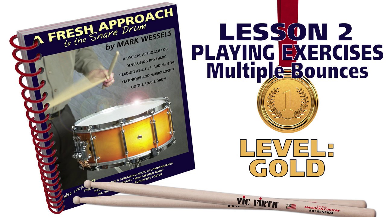 Lesson 02D: Playing Exercises 7–9 (with multiple bounces)