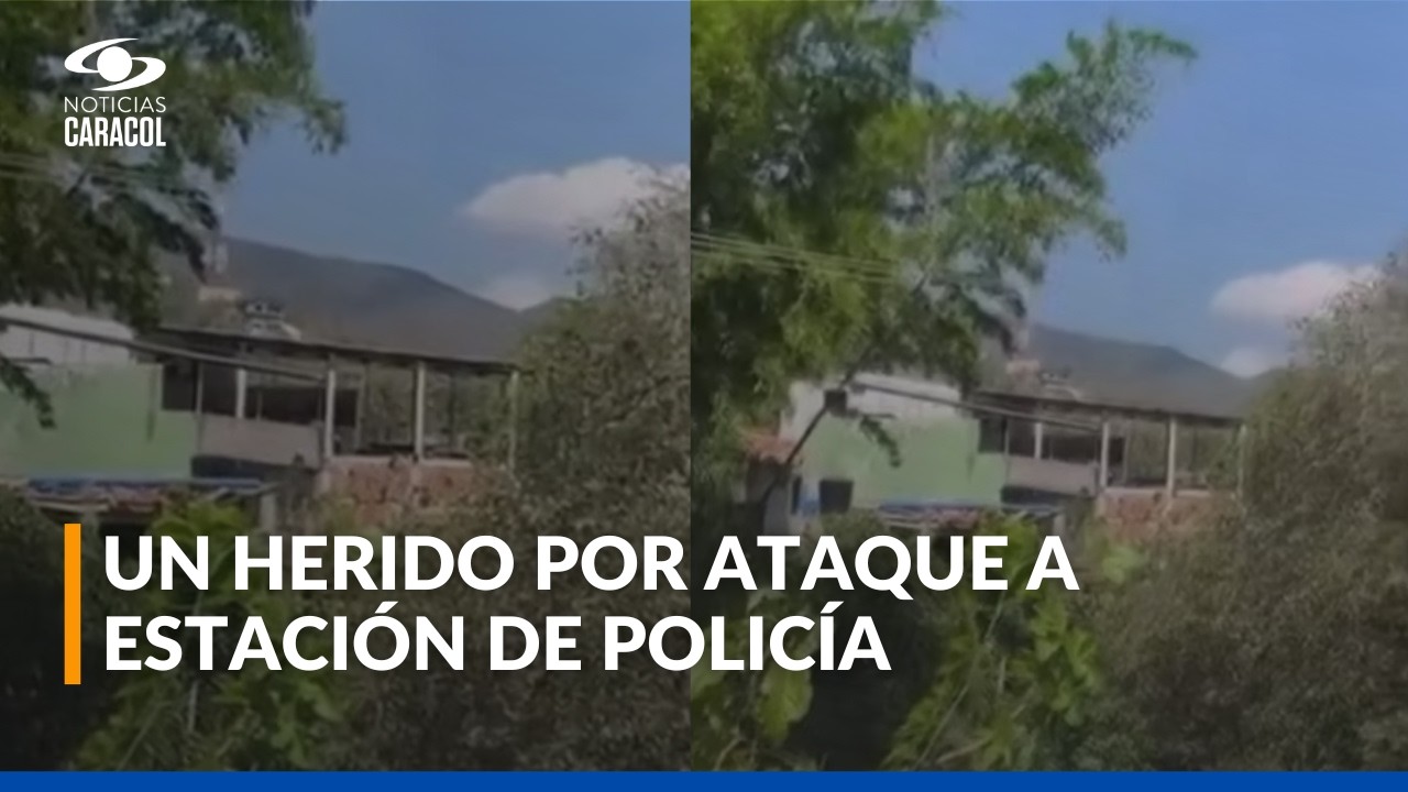 Hostigamiento a estación de Policía en Río de Oro dejó un subintendente herido: esto se sabe