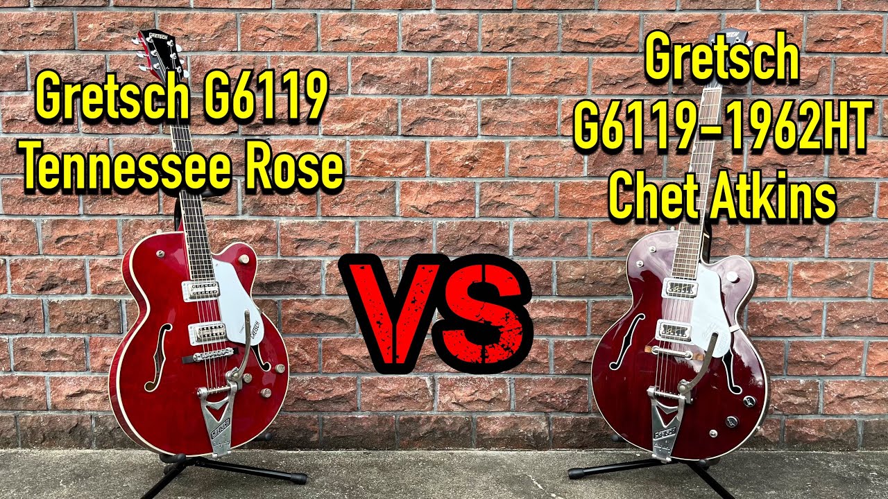Gretsch G6119 vs G6119-1962HT テネシーローズ比較！
