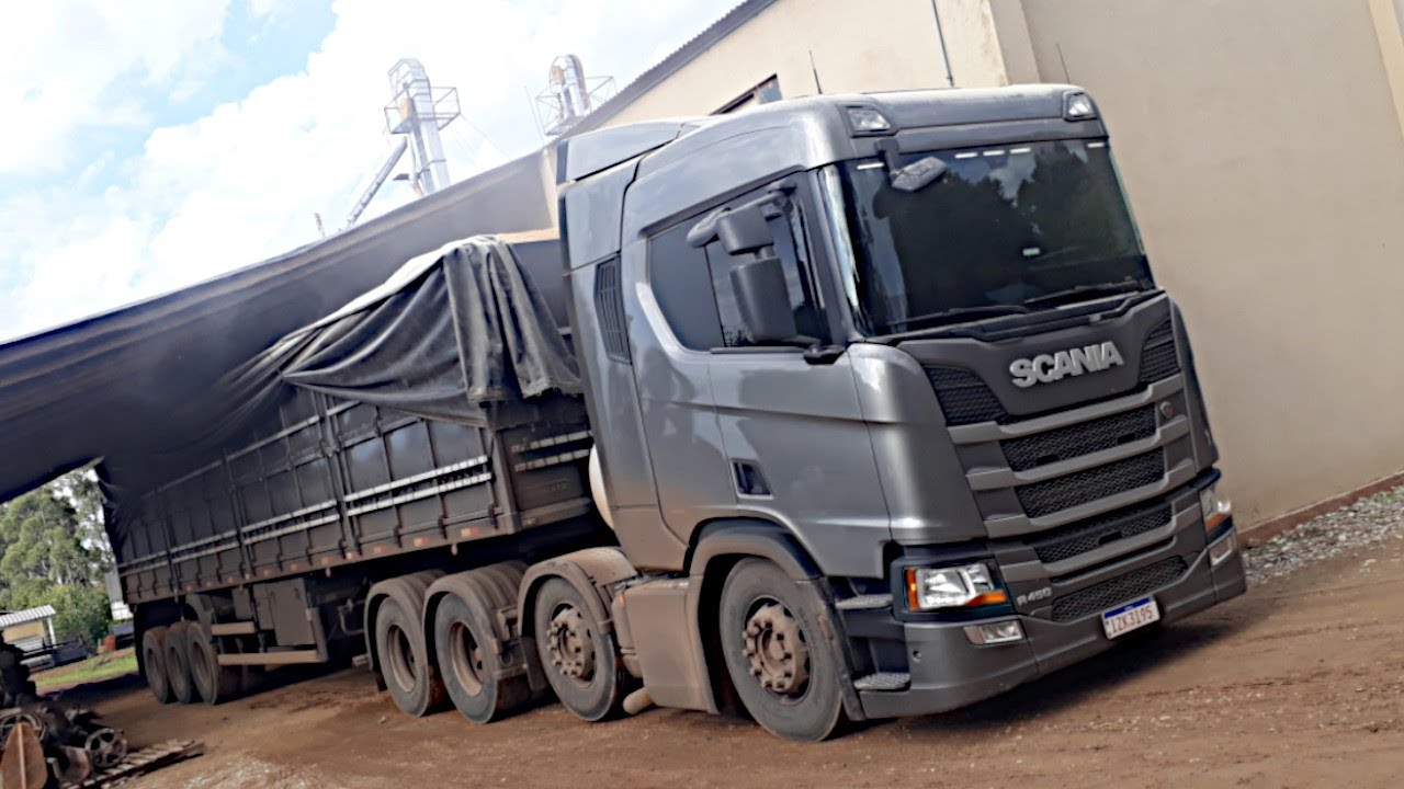 SCANIA R450 NO CARREGAMENTO #3