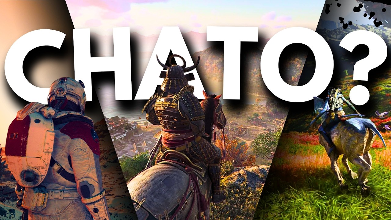 Por que os Jogos Atuais estão tão CHATOS e CANSATIVOS?