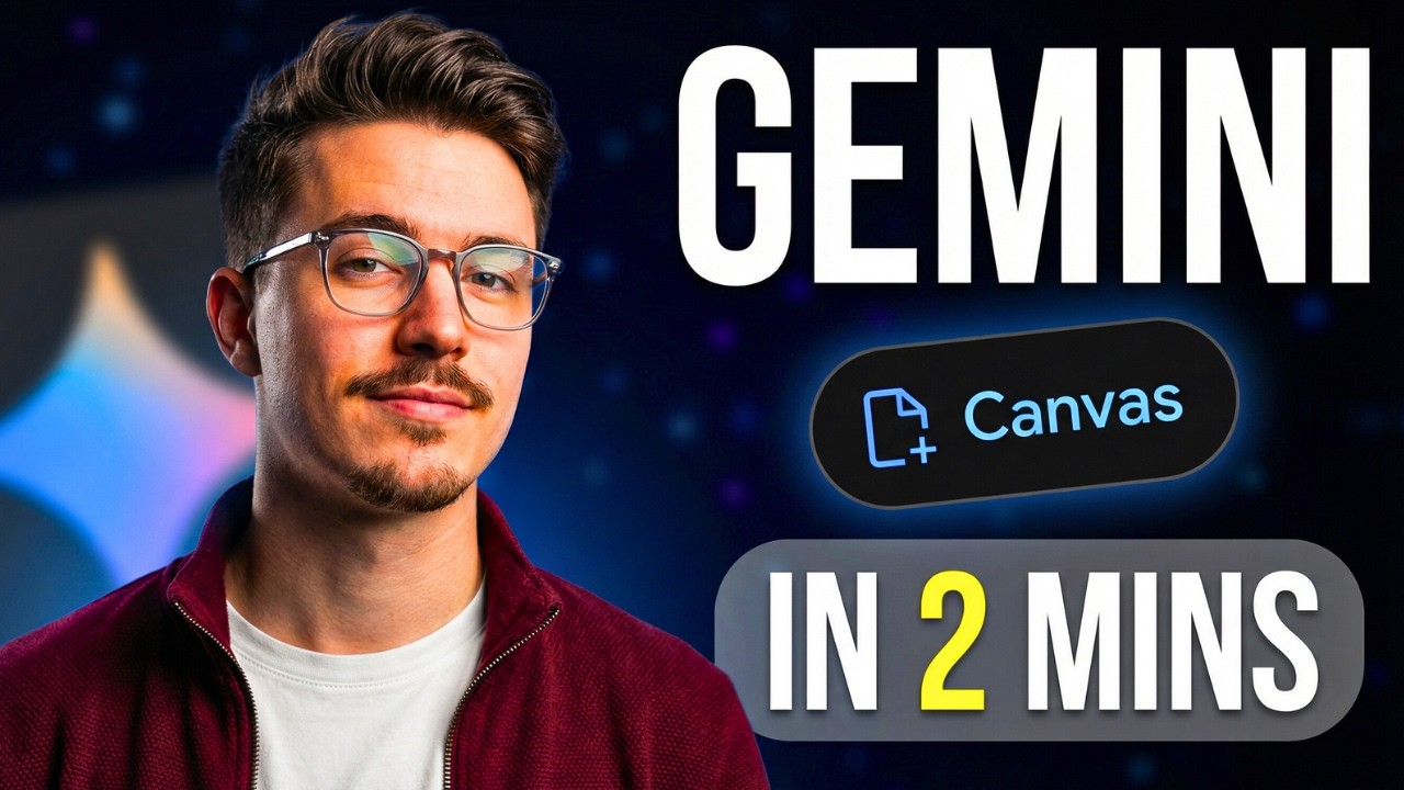 How to Use Gemini Canvas in 2 Minutes | 2026 Gemini New Update