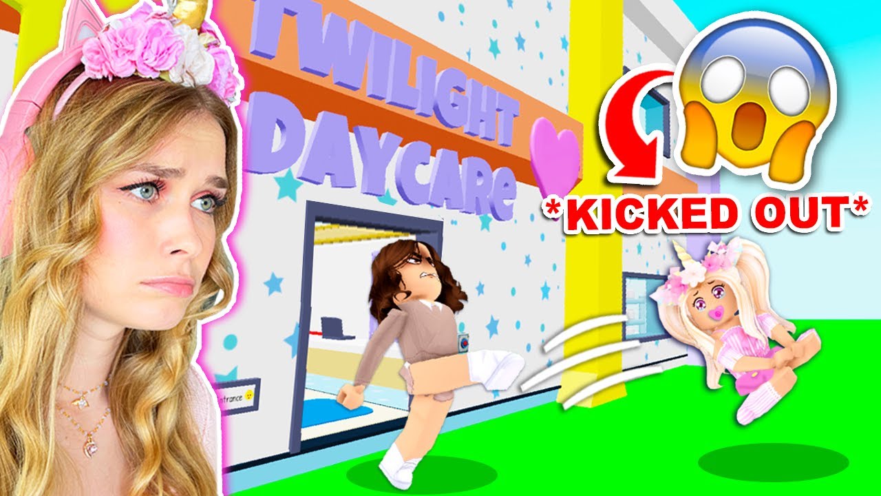 Getting KICKED Out Of TWILIGHT DAYCARE! (Roblox)