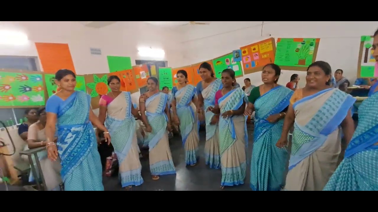 ABCDE ఏముందింగ్లీషు ACTION RHYME AT FLN GNANAJYOTHI TRAINING @ ZPHS MUNDLAMURU