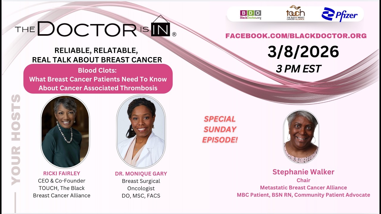 The Doctor Is In: Blood Clots: What Breast Cancer Patients Need To Know About Thrombosis