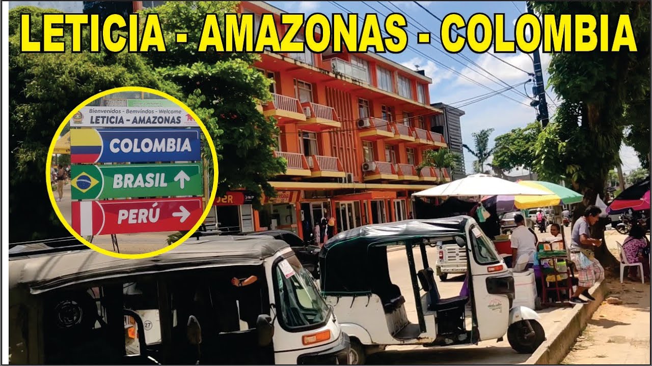 Llegué a la ciudad de Leticia amazonas Colombia, triple frontera| tríplice fronteira brasil, peru co