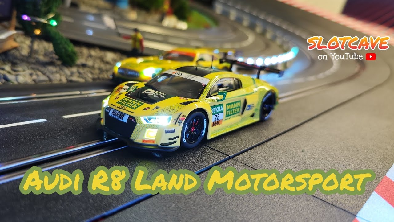 Carrera Digital 132, Audi R8 LMS Land Motorsport, die Mamba ist zurück!!!