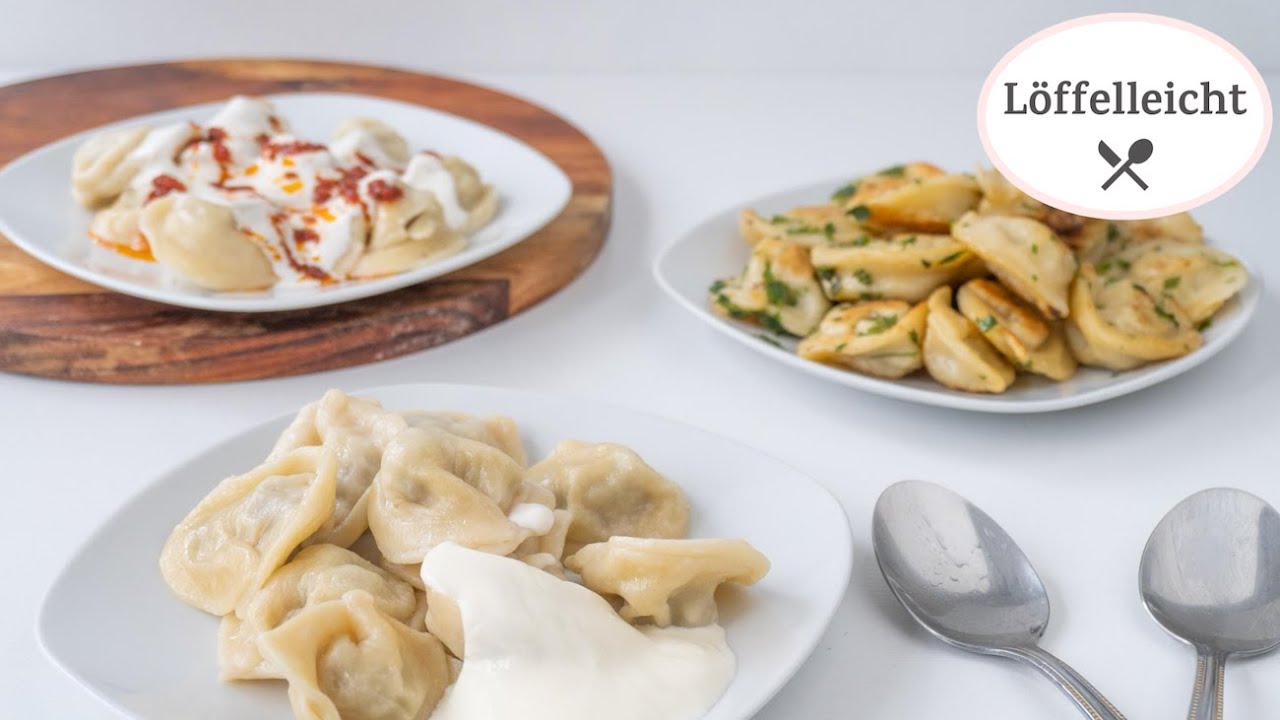 Russische Pelmeni - In 3 leckeren Varianten