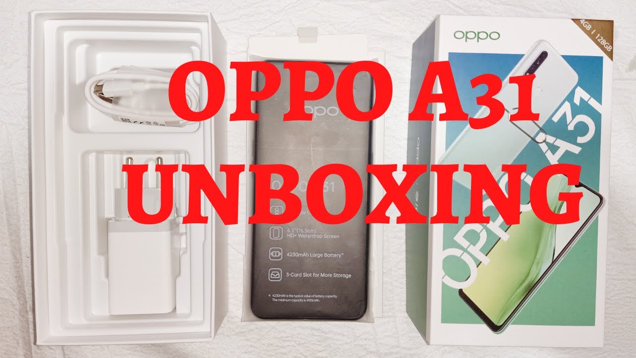OPPO A31 Unboxing - No Headphone in The Box - Stinginess has a limit!! - Android Corridor
