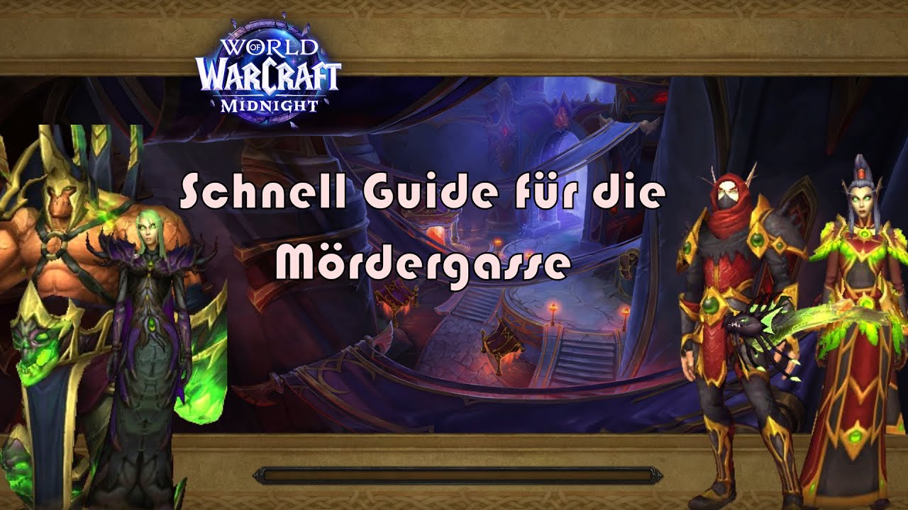 World of Warcraft Midnight Dungeon Quickguide - Mördergasse #worldofwarcraft