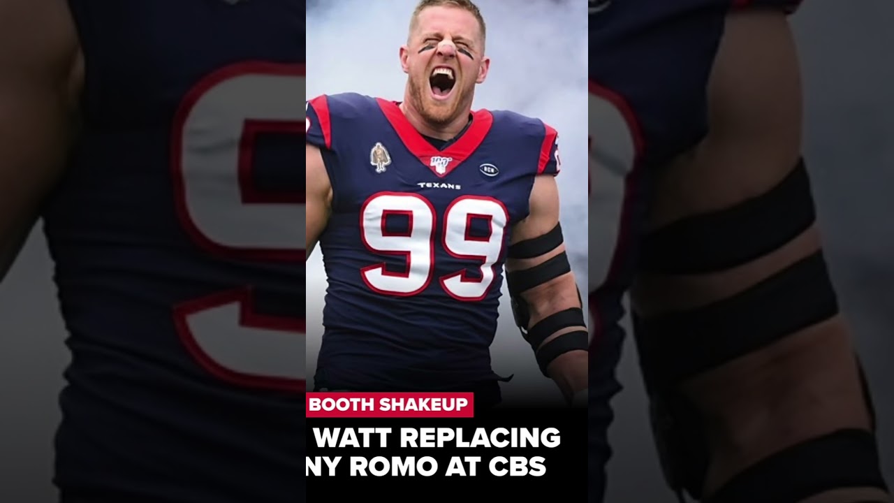 Can JJ Watt replace Tony Romo as the lead NFL Analyst on CBS? #football #nfl #insidethenfl #nflpa