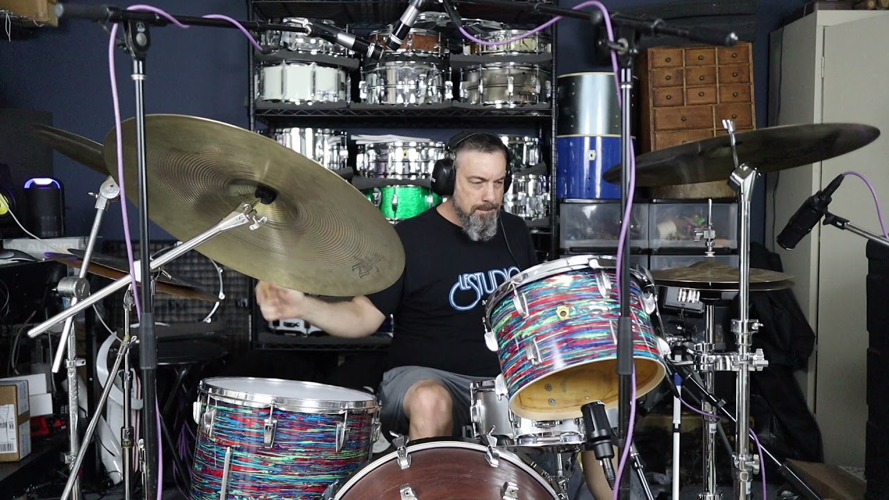 Fun With Drums -- Old School Tones (and Old School Panning!!)