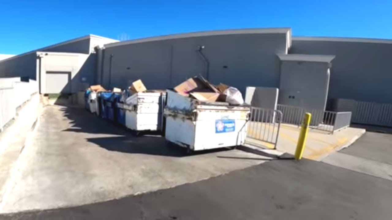 I Went Dumpster Diving at Four Popular Retail Stores!
