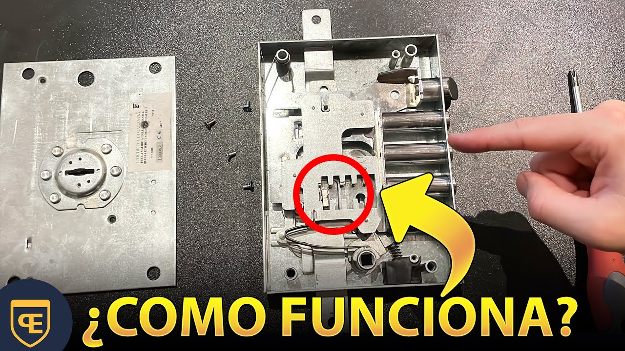 Aprende Como Funciona una Cerradura de GORJAS (Desmontar y Montar)