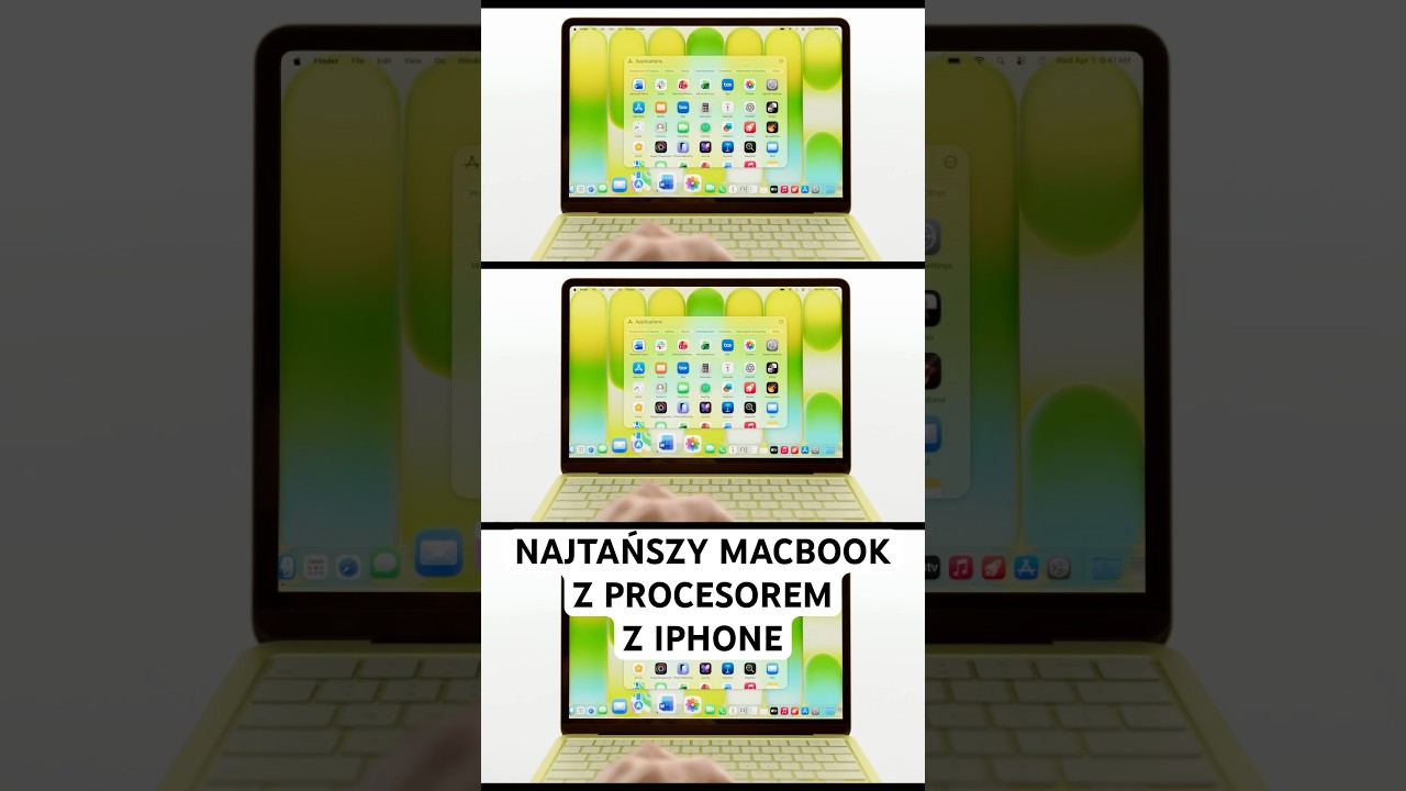 MACBOOK ZA GROSZE 🫠 #shrots