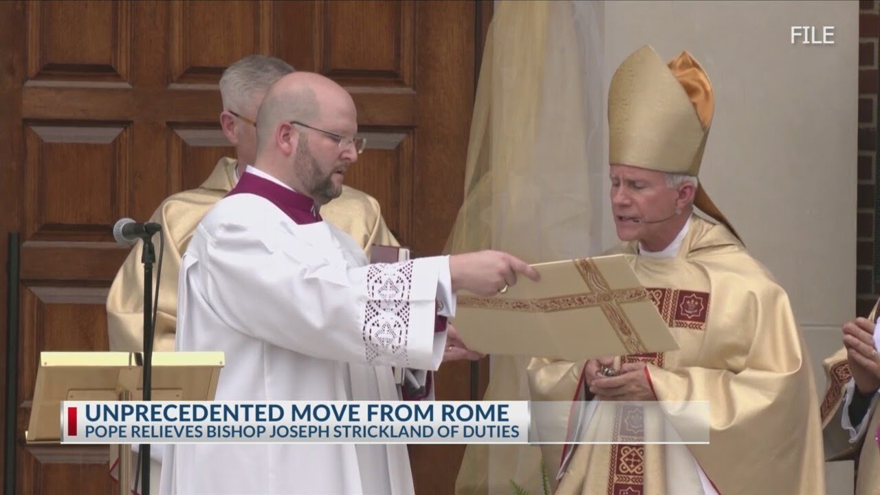 Pope forcibly removes a leading US conservative, Texas bishop Strickland
