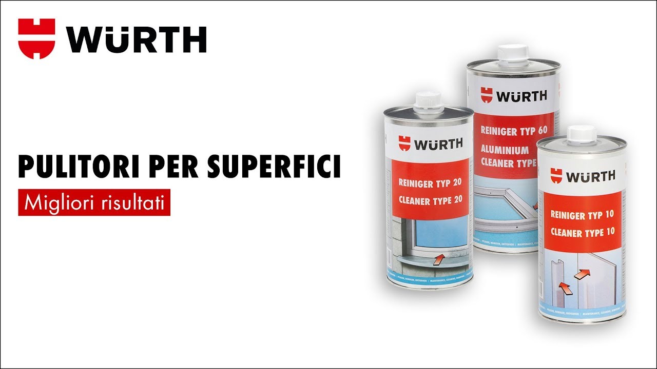 W&uuml;rth pulitori per superfici | W&uuml;rth AG
