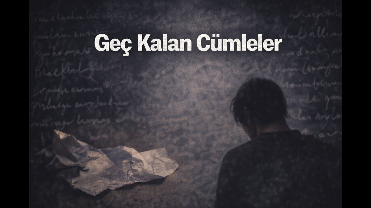 Geç Kalan Cümleler | Arabesk Rap | Duygusal Türkçe Şarkı