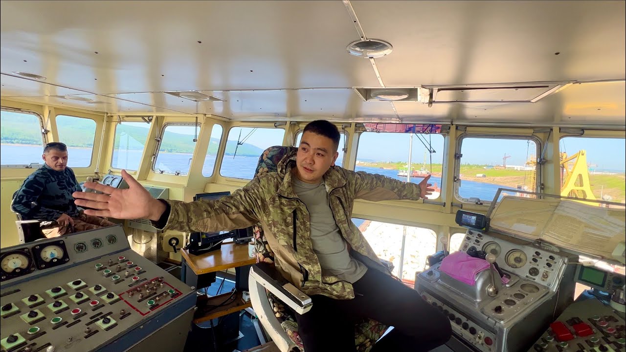 The youngest captain of the most powerful tugboat in Yakutia