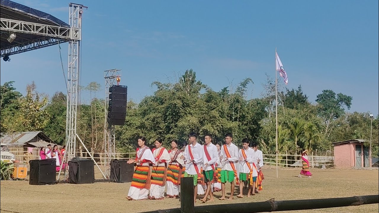 Dimasa cultural dance Bhai-Ghra ll