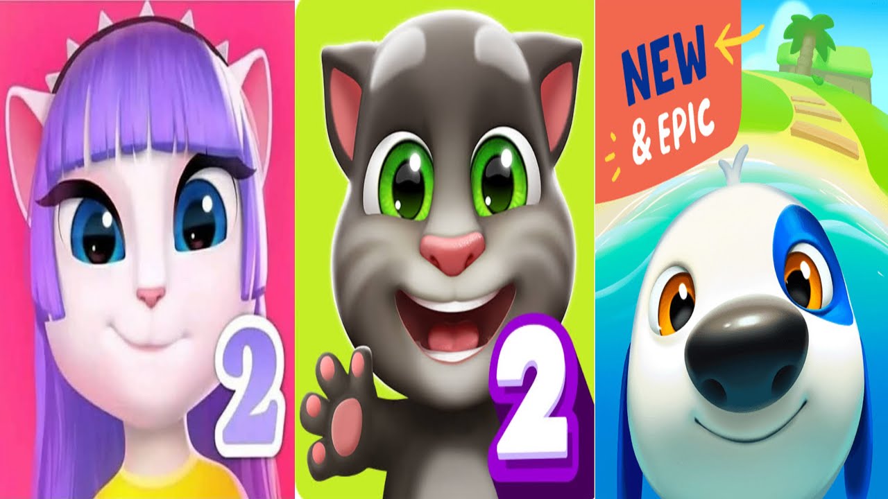 Sweater Outfit My Talking Angela 2 Vs My Talking Tom 2 Vs My Talking Hank New Island