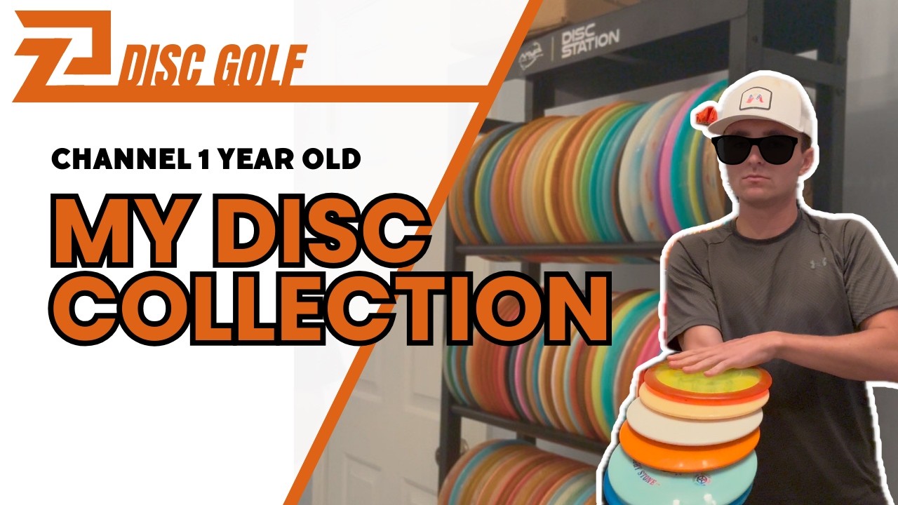 My ENTIRE Disc Golf Collection - Channel 1 Year Old!