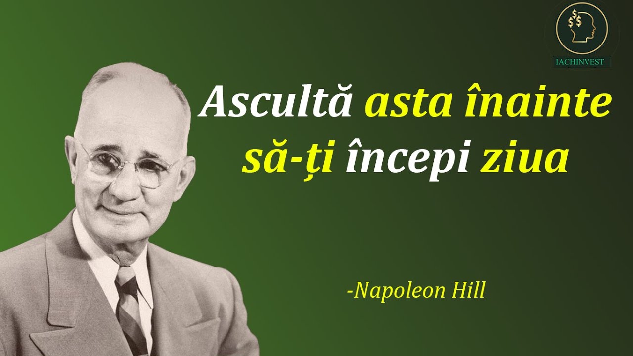 Cele 10 invataturi despre bani ale lui Napoleon Hill descrise in cartea De la idee la bani