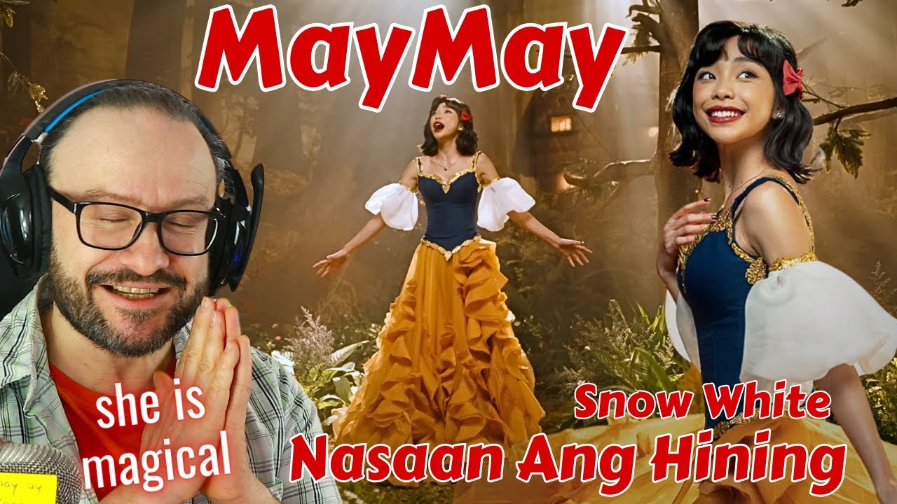 magical!!! MAYMAY ENTRATA Nasaan ang Hiling (Disney's Snow White / Tagalog Single Version) reaction