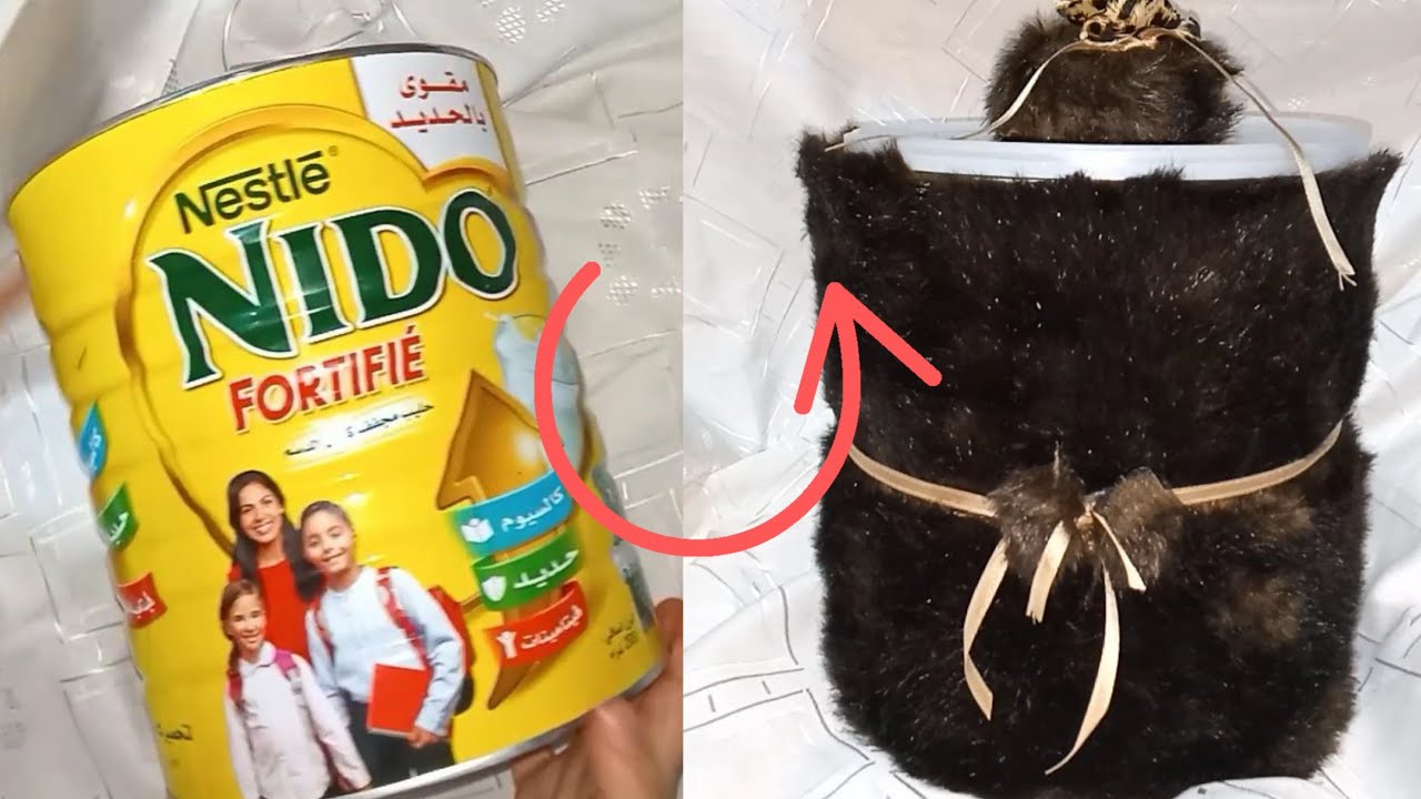 تغليف و إعادة تدوير علبة حليب🤔Milk carton packaging and recycling🤔Emballage recyclage boite de lait