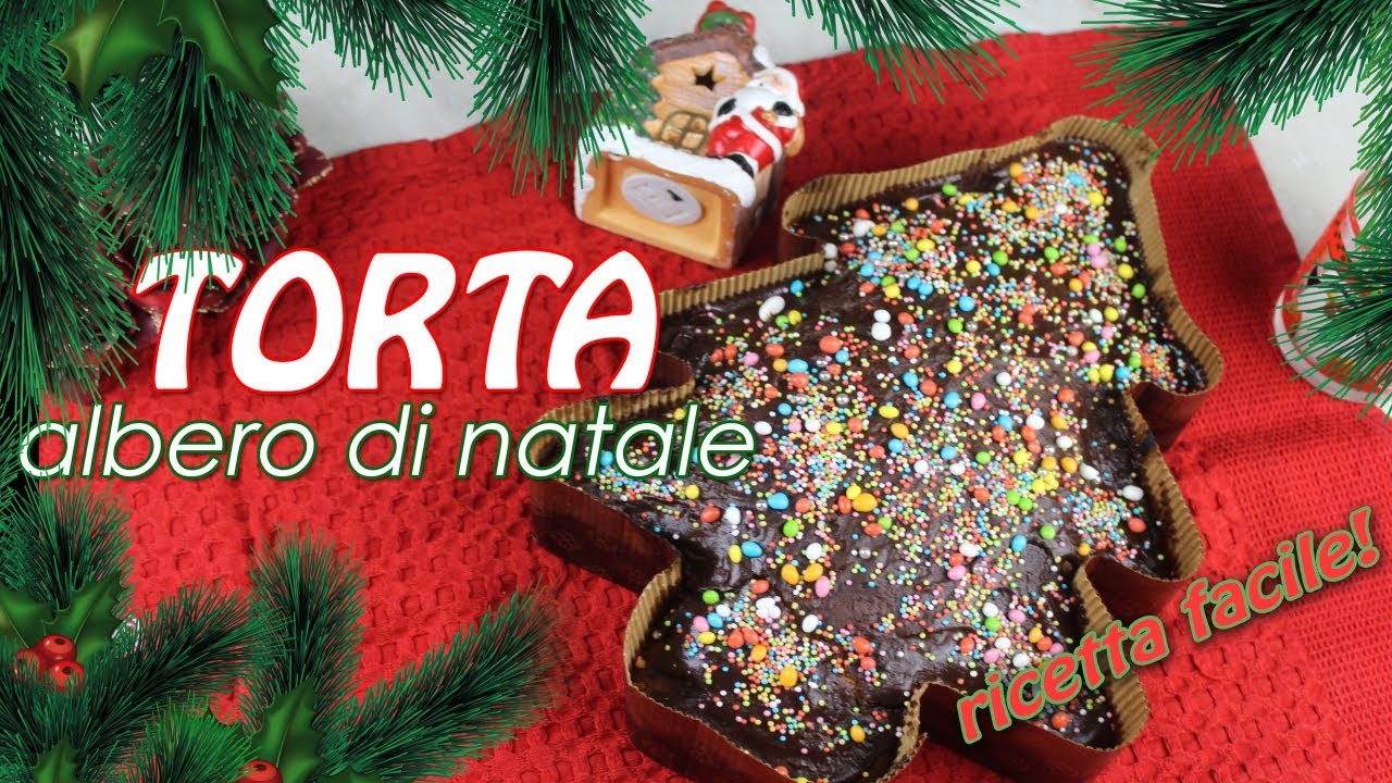 TORTA ALBERO DI NATALE - Ricetta Facile