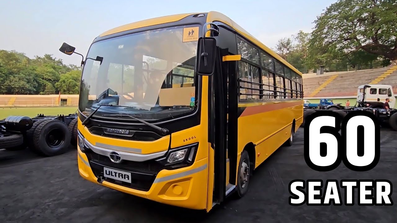 TATA 60 SETAER SCHOOL BUS | REVIEW