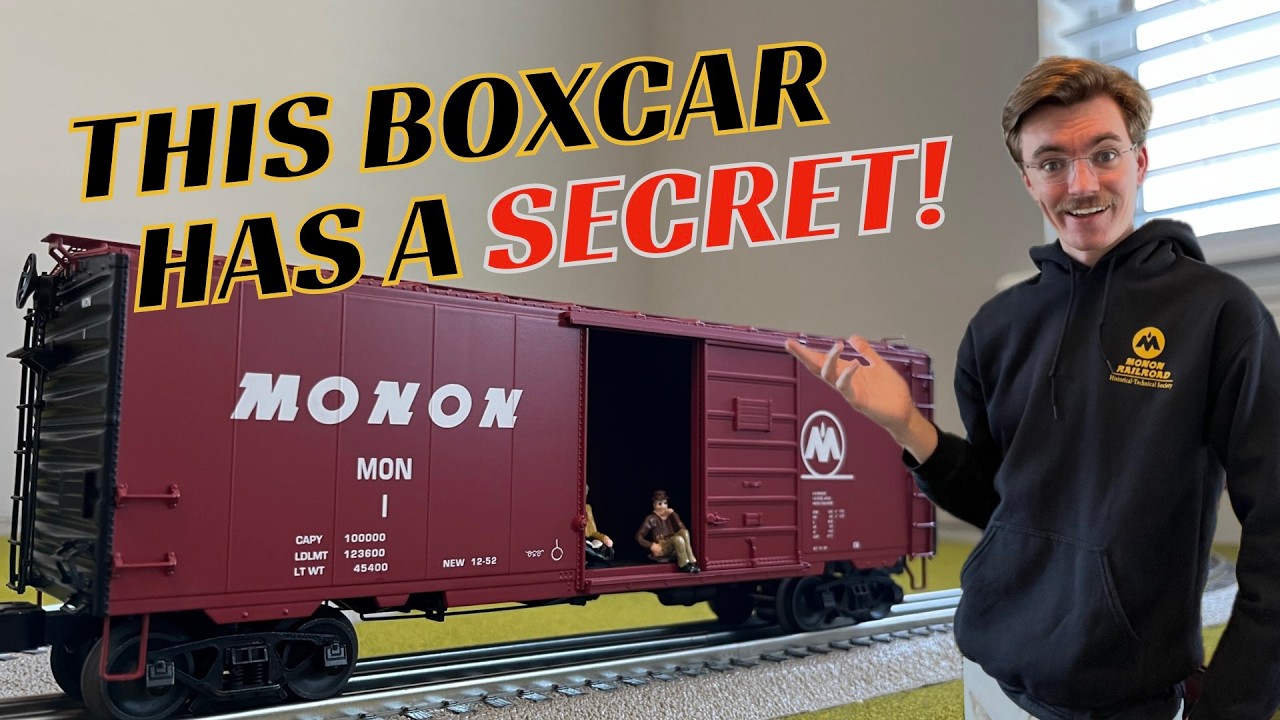 This $200 LIONEL Boxcar Has a SECRET!!! Lionel HOBO SOUNDS Boxcar!