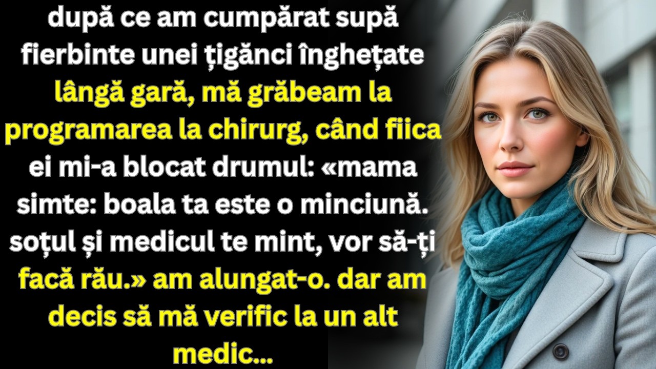 Operația nu este necesară, a spus o necunoscută — am verificat diagnosticul