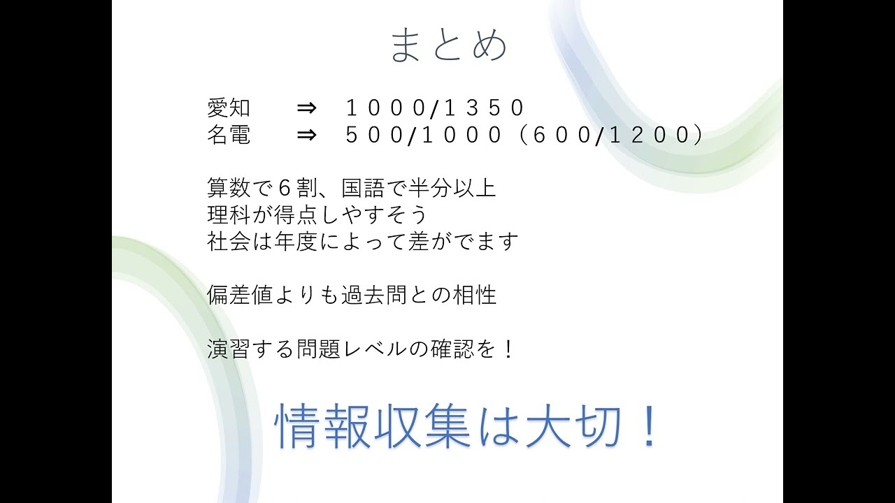 愛知県私立学校の受験事情～愛知中と名電中～