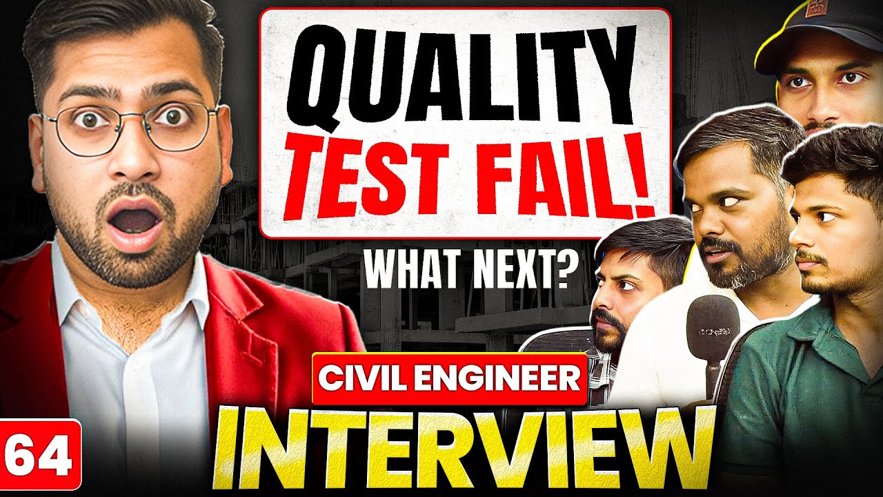 How to Crack Civil Engineer QA/QC Interview | Real Site Questions on Concrete & SQC Explained