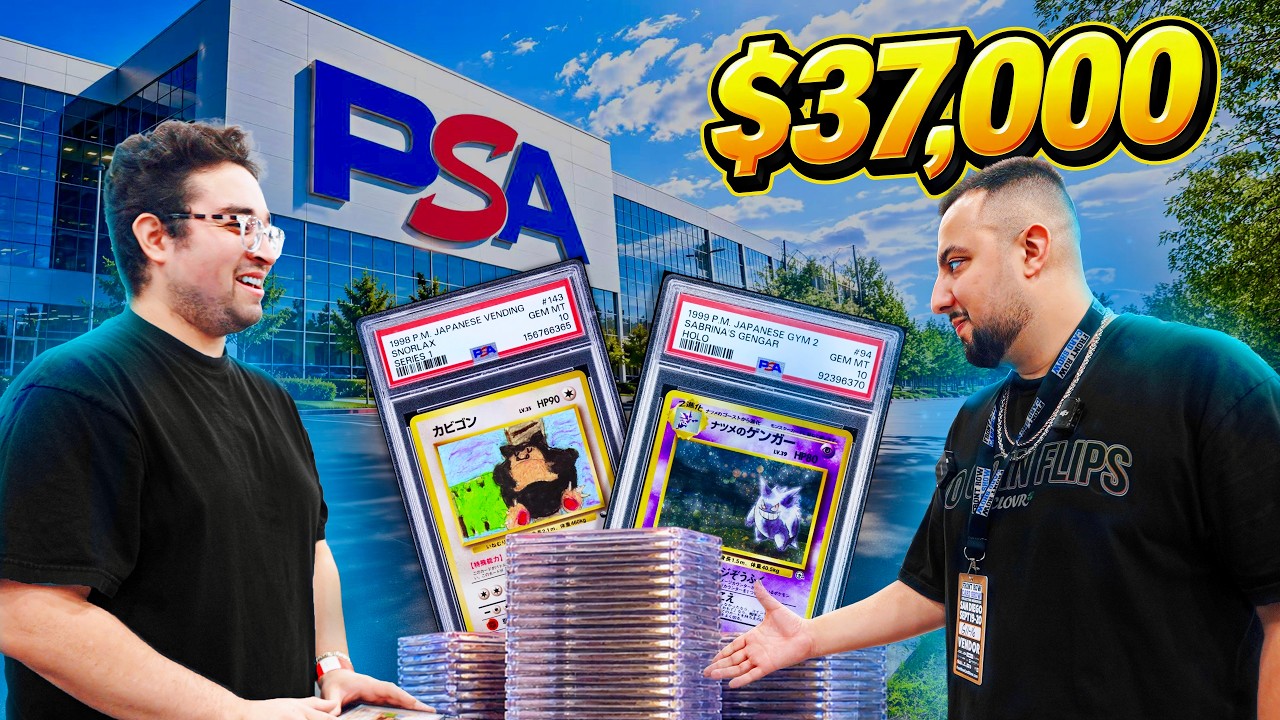 He Graded His Vintage Pok&eacute;mon Collection&hellip; And It Paid Off BIG!