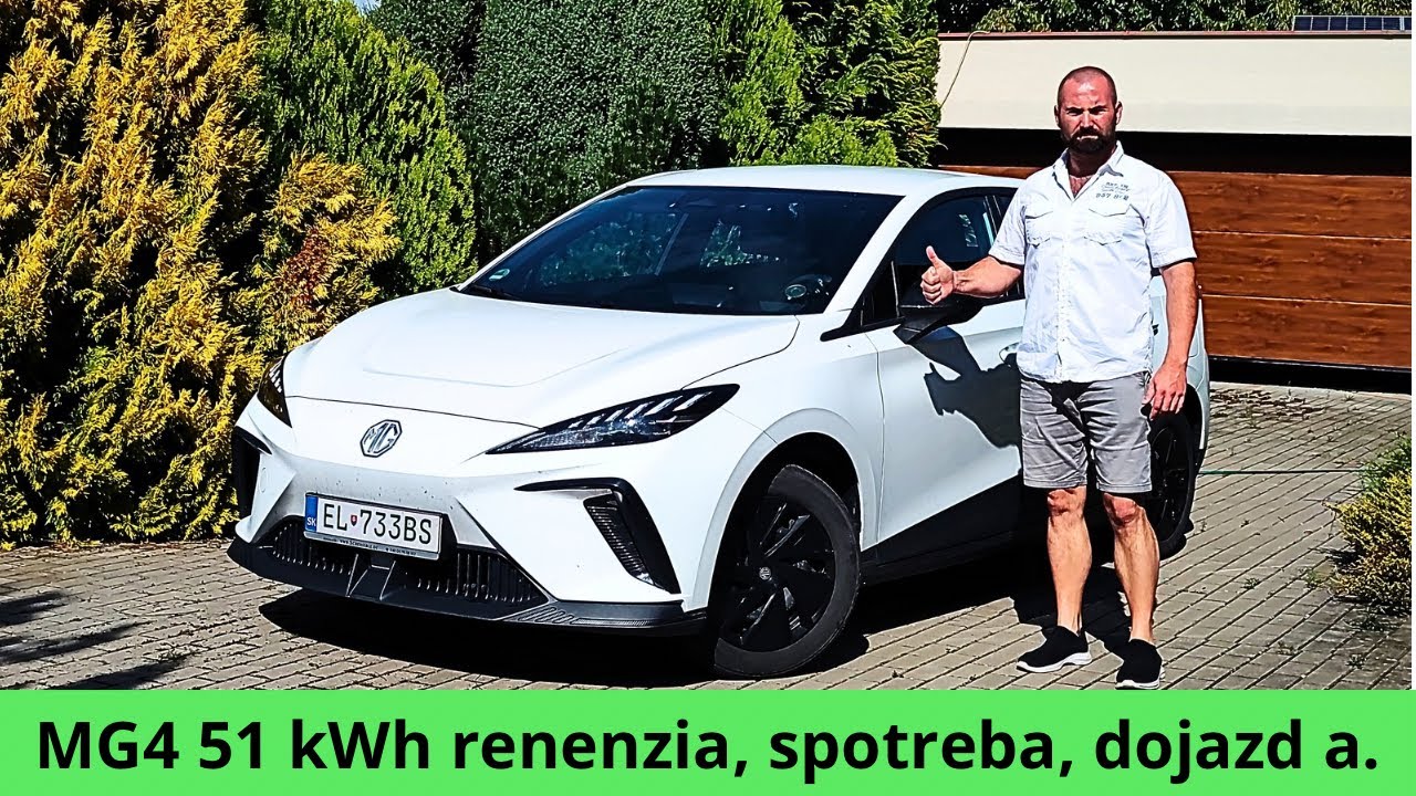 MG4 51 kWh recenzia, spotreba, dojazd, nabíjanie #elektromobil #recenzia #mg4 