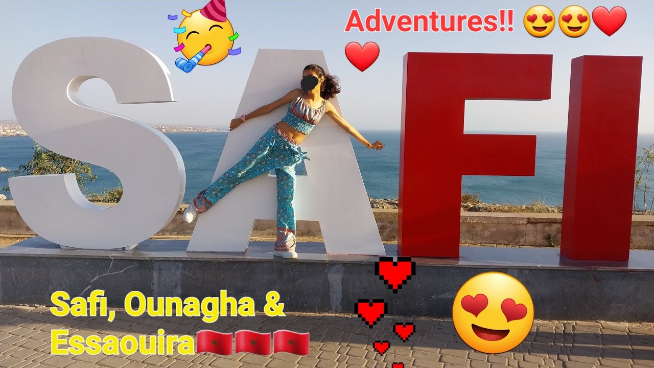 VLOG || Safi, Ounagha (Camping Des Oliviers) & Essaouira || Jasmine Sweet Girl #vlog