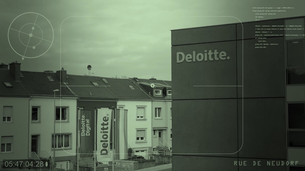 What is an IT guy doing at Deloitte?