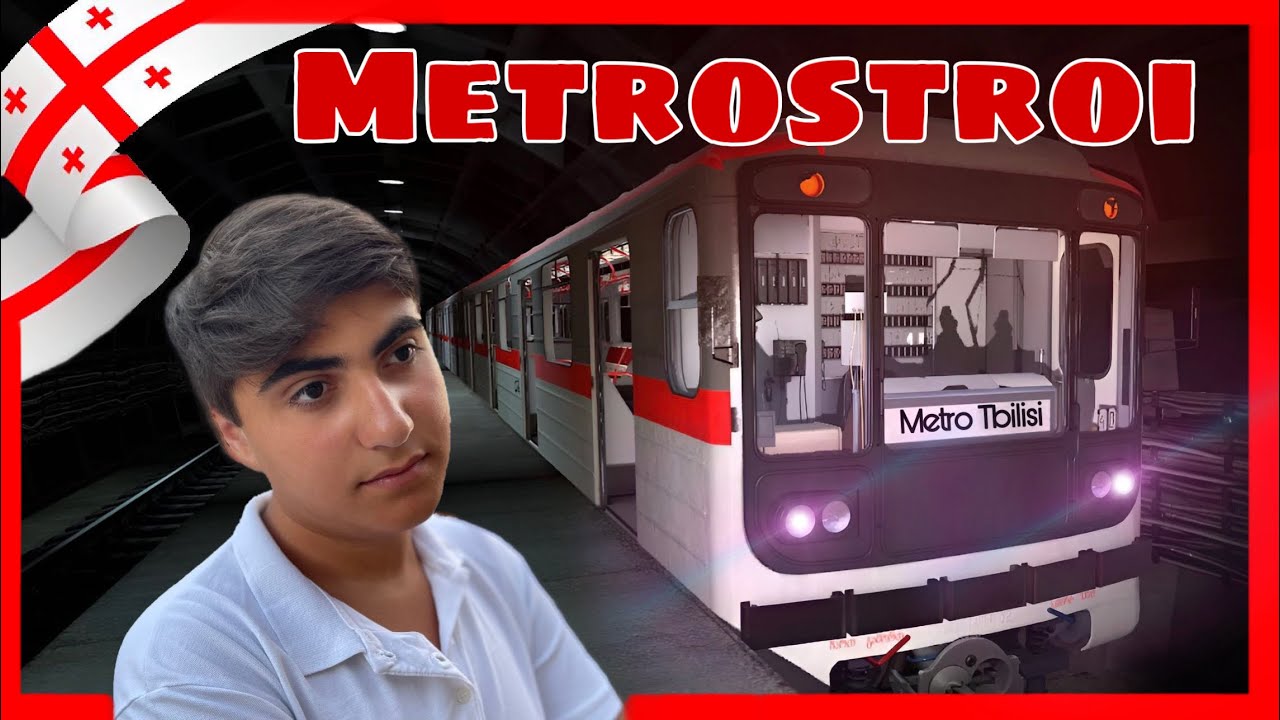 Garry’s Mod Metrostroi | 81-717 თბილისის მეტროს საღებავით🇬🇪