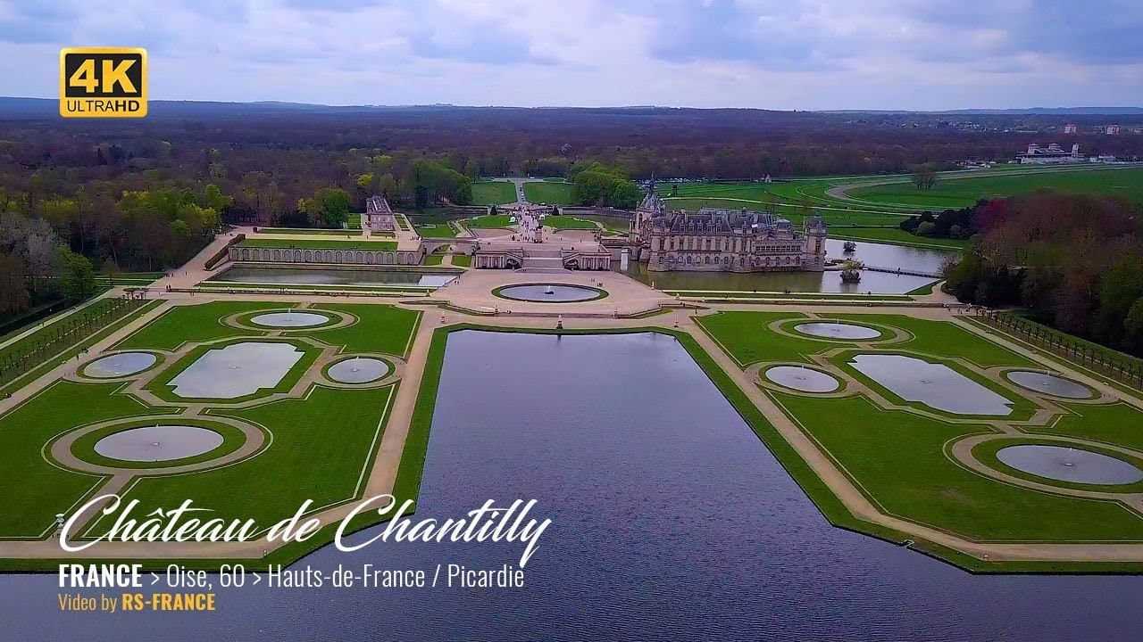 4K - Château de Chantilly 04 - France