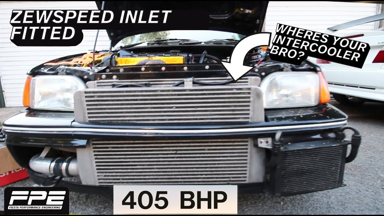 405BHP TURBO MK3 FIESTA GETS A ZEWSPEED INLET
