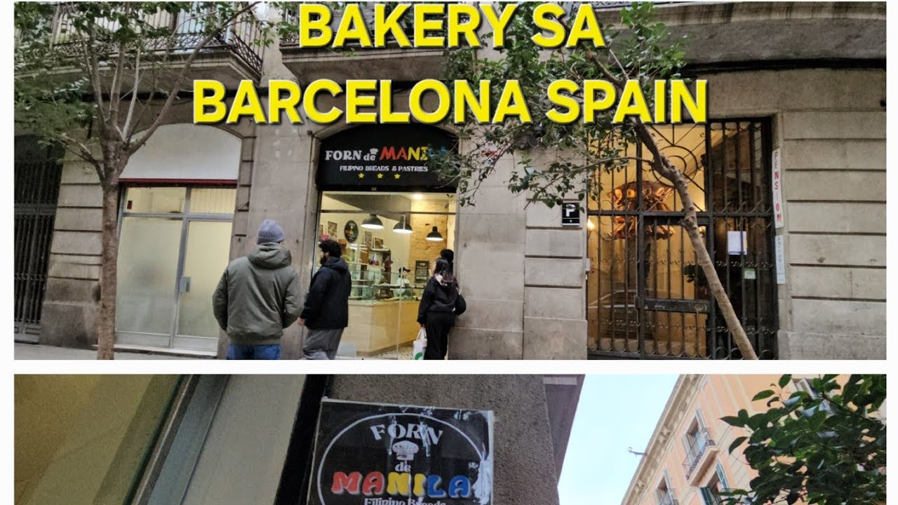 MAY BAKERY PINOY NA SA BARCELONA