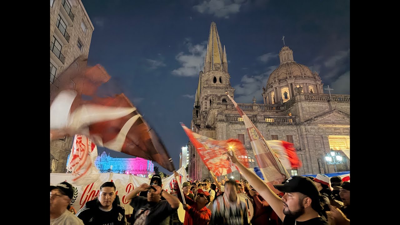 Vamos las Chivas, previa con la IRRE en Catedral