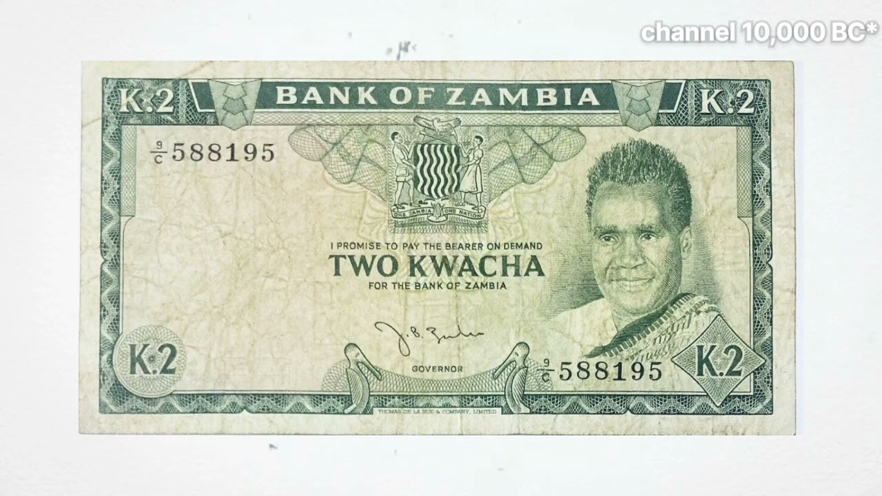 ZAMBIA'S  NEW MONEY: Evolution of Zambia's Currency