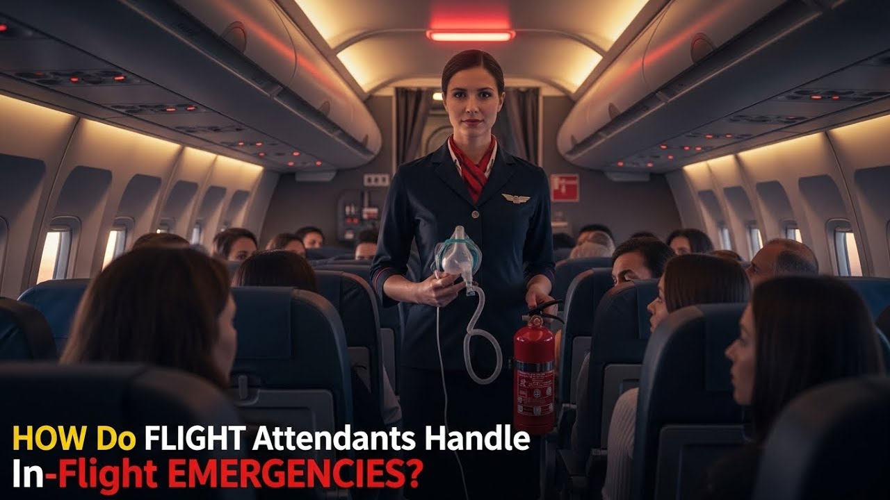 HOW Do FLIGHT Attendants Handle In-Flight EMERGENCIES